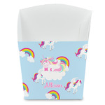 Rainbows and Unicorns French Fry Favor Boxes (Personalized)