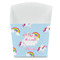 Rainbows and Unicorns French Fry Favor Box - Front View