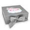 Rainbows and Unicorns Gift Boxes with Magnetic Lid - Silver - Front