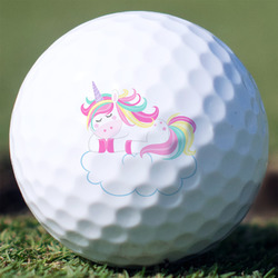 Rainbows and Unicorns Golf Balls - Non-Branded - Set of 12