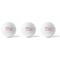 Rainbows and Unicorns Golf Balls - Titleist - Set of 3 - APPROVAL