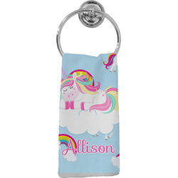 Rainbows and Unicorns Hand Towel - Full Print w/ Name or Text