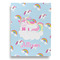 Rainbows and Unicorns House Flags - Double Sided - FRONT