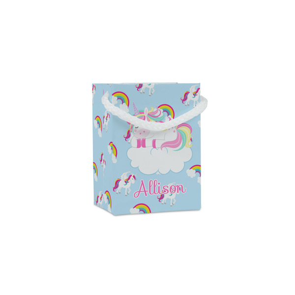 Custom Rainbows and Unicorns Jewelry Gift Bags - Matte (Personalized)