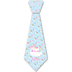 Rainbows and Unicorns Iron On Tie - 4 Sizes w/ Name or Text