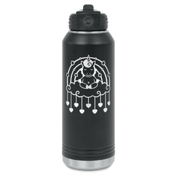 Rainbows and Unicorns Water Bottles - Laser Engraved - Front & Back
