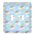 Rainbows and Unicorns Light Switch Cover (2 Toggle Plate)