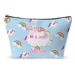 Rainbows and Unicorns Makeup Bag - Small - 8.5"x4.5" w/ Name or Text