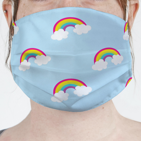 Custom Rainbows and Unicorns Face Mask Cover