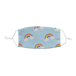 Rainbows and Unicorns Kid's Cloth Face Mask - XSmall