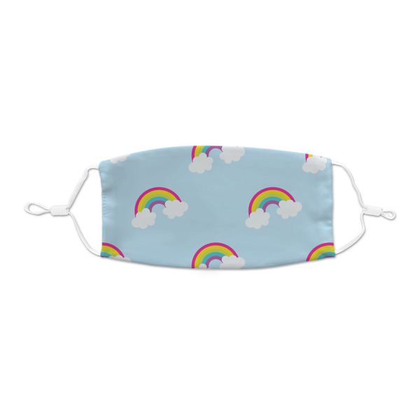 Custom Rainbows and Unicorns Kid's Cloth Face Mask - XSmall