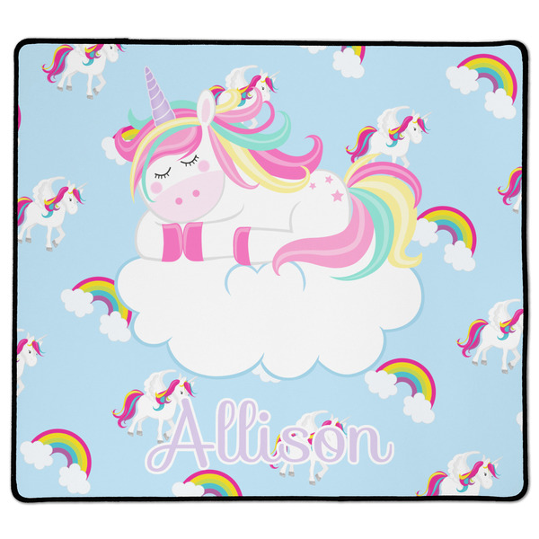 Custom Rainbows and Unicorns XL Gaming Mouse Pad - 18" x 16" (Personalized)