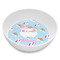 Rainbows and Unicorns Melamine Bowl - Side and center