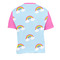 Rainbows and Unicorns Men's Crew Neck T Shirt Medium - Back