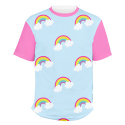 Rainbows and Unicorns Men's Crew T-Shirt - Small