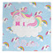 Rainbows and Unicorns Microfiber Dish Rag - FRONT