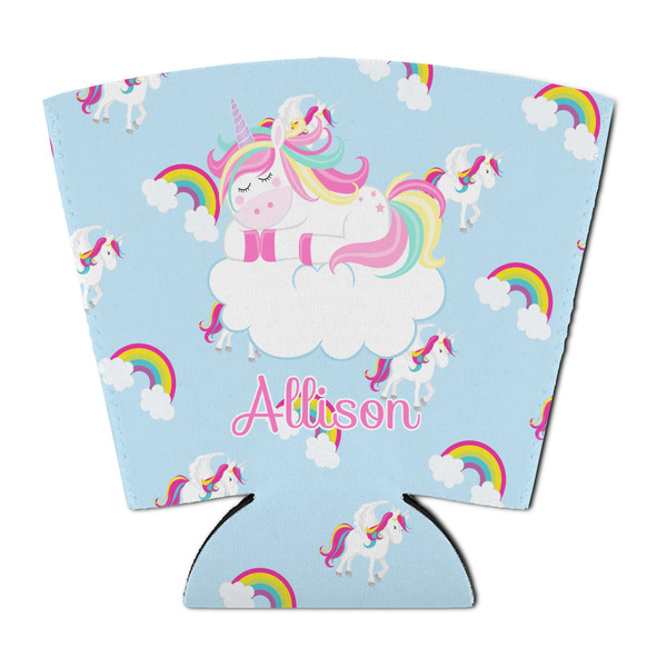 Custom Rainbows and Unicorns Party Cup Sleeve - with Bottom (Personalized)