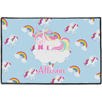 Rainbows and Unicorns Door Mat - 36"x24" w/ Name or Text