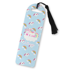 Rainbows and Unicorns Plastic Bookmark (Personalized)