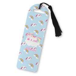 Rainbows and Unicorns Plastic Bookmark (Personalized)