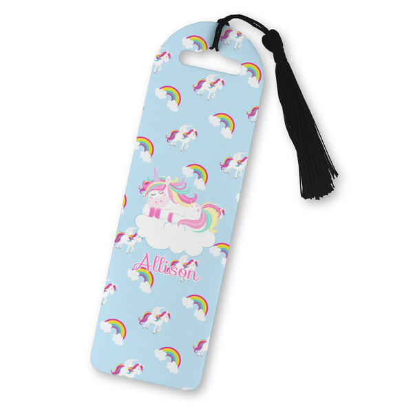 Custom Rainbows and Unicorns Plastic Bookmark (Personalized)