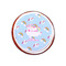 Rainbows and Unicorns Printed Icing Circle - XSmall - On Cookie