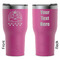 Rainbows and Unicorns RTIC Tumbler - Magenta - Double Sided - Front & Back