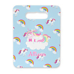 Rainbows and Unicorns Rectangular Trivet with Handle (Personalized)