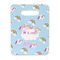 Rainbows and Unicorns Rectangle Trivet with Handle - FRONT