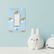 Rainbows and Unicorns Rocker Light Switch Covers - Single - IN CONTEXT