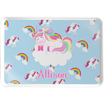 Rainbows and Unicorns Serving Tray w/ Name or Text