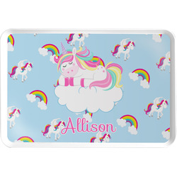 Rainbows and Unicorns Serving Tray w/ Name or Text