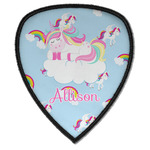 Rainbows and Unicorns Iron on Shield Patch A w/ Name or Text