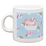 Rainbows and Unicorns Espresso Cup (Personalized)