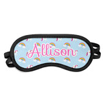 Rainbows and Unicorns Sleeping Eye Mask (Personalized)