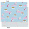 Rainbows and Unicorns Tissue Paper - Heavyweight - Large - Front & Back