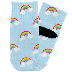 Rainbows and Unicorns Toddler Ankle Socks