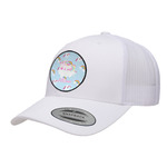 Rainbows and Unicorns Trucker Hat - White (Personalized)