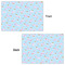 Rainbows and Unicorns Wrapping Paper Sheet - Double Sided - Front & Back