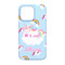 Rainbows and Unicorns iPhone 13 Case - Back