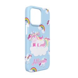 Rainbows and Unicorns iPhone Case - Plastic - iPhone 13 Pro (Personalized)