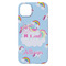 Rainbows and Unicorns iPhone 14 Plus Case - Back