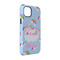 Rainbows and Unicorns iPhone 14 Tough Case - Angle