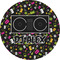 DJ Music Master 1" Multipurpose Round Labels - Single Sticker