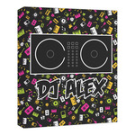 DJ Music Master Canvas Print - 20x24 (Personalized)