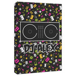 DJ Music Master Canvas Print - 20x30 (Personalized)