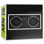 Music DJ Master 3-Ring Binder - 3 inch (Personalized)