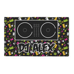 DJ Music Master 3' x 5' Indoor Area Rug (Personalized)