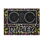 DJ Music Master 5' x 7' Patio Rug (Personalized)