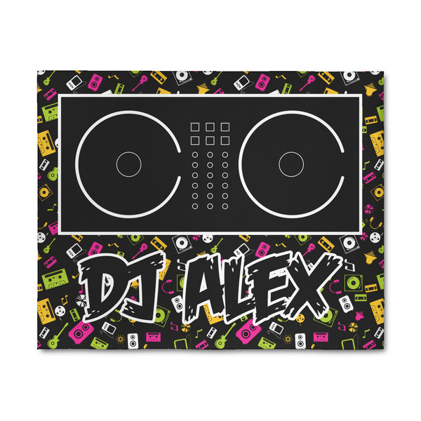 Custom DJ Music Master 8' x 10' Patio Rug (Personalized)